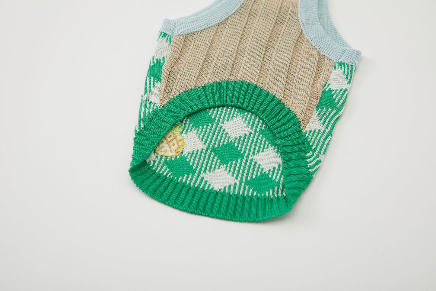 Cooling Lyocell Knitted Top Green Spring Summer Collection