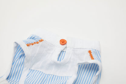 Ballroom Button Down Shirt Blue Spring Summer Collection