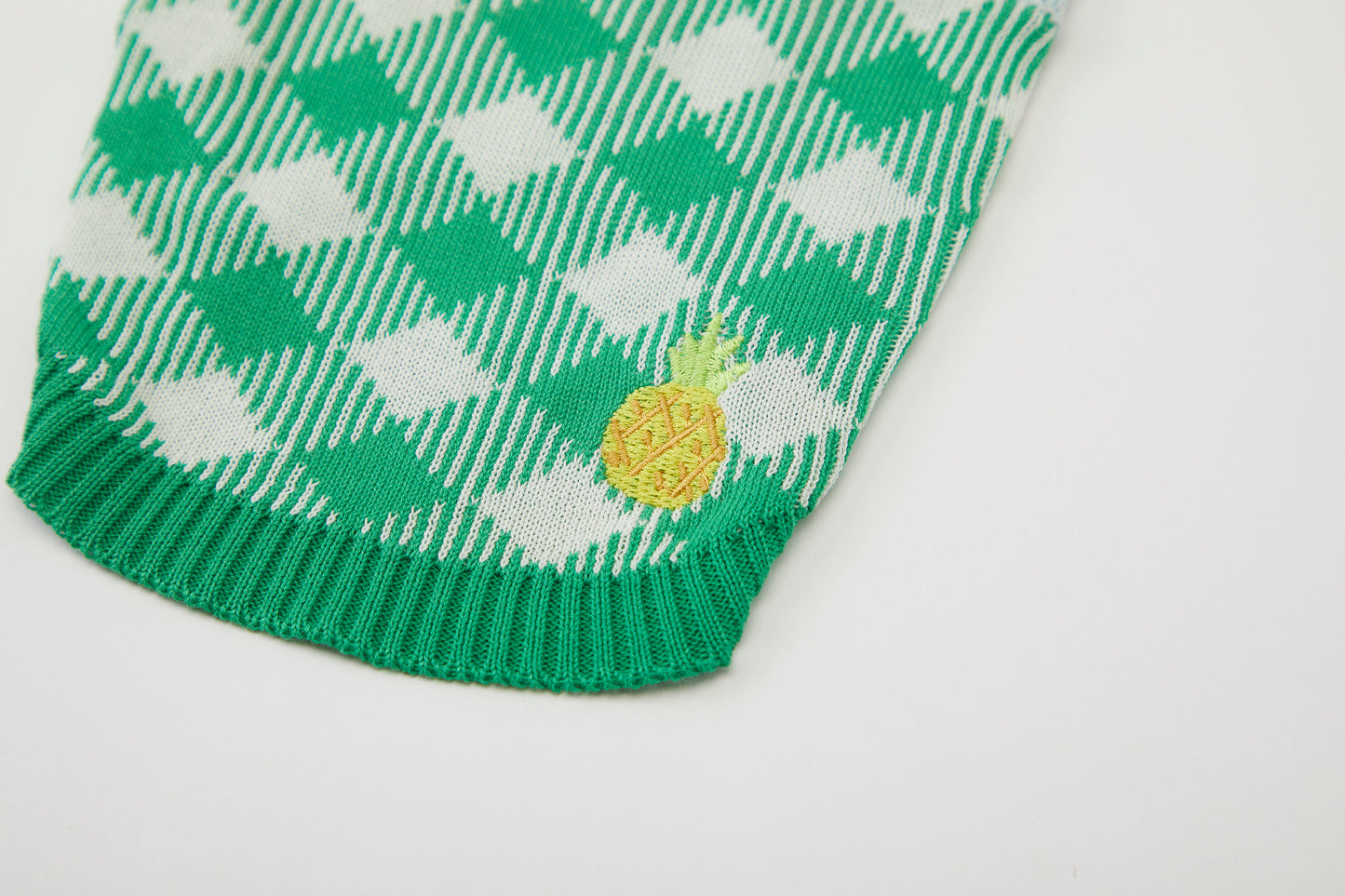 Cooling Lyocell Knitted Top Green Spring Summer Collection