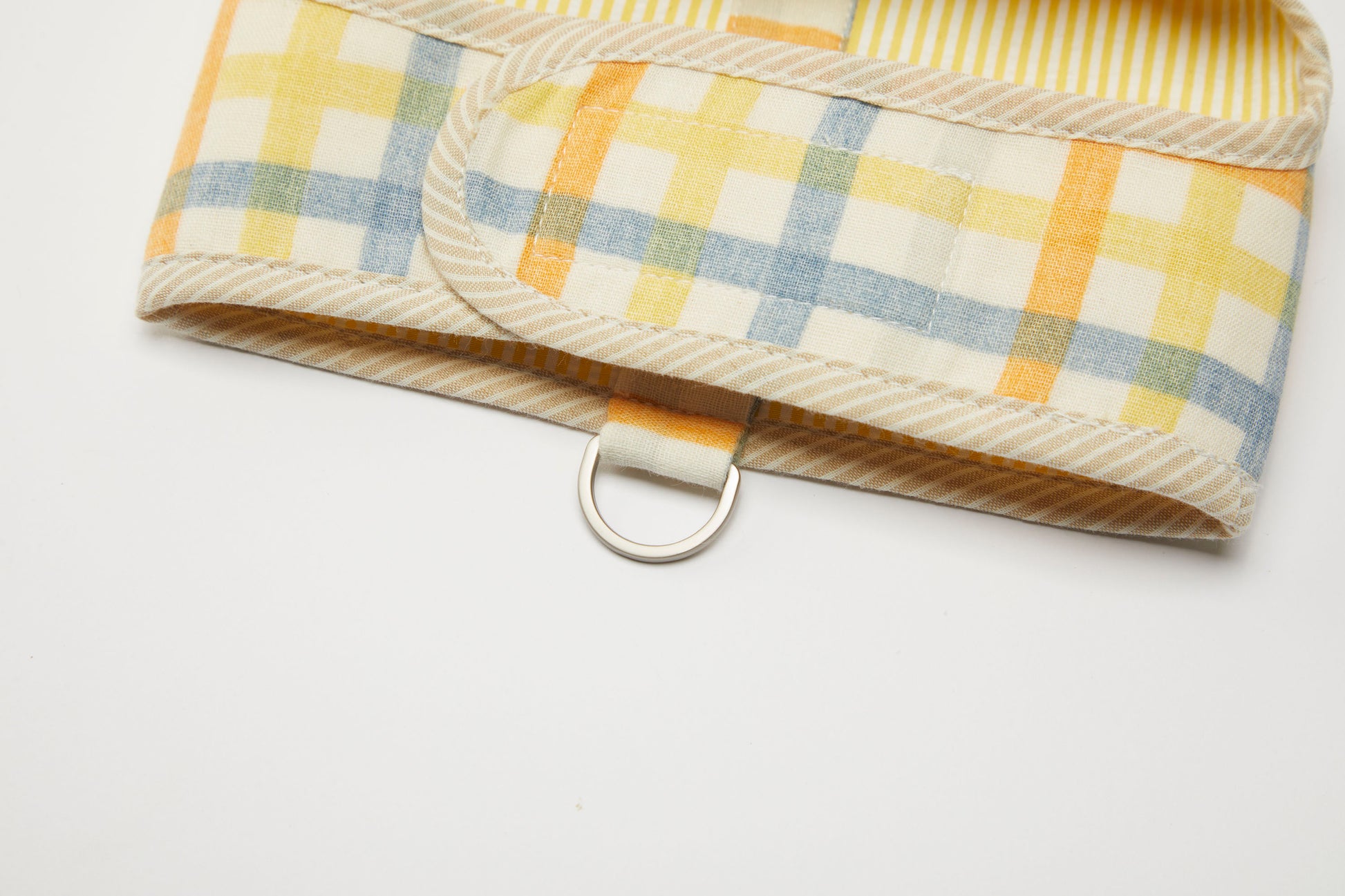 Reversible Dog Harness Yellow Spring Summer Collection