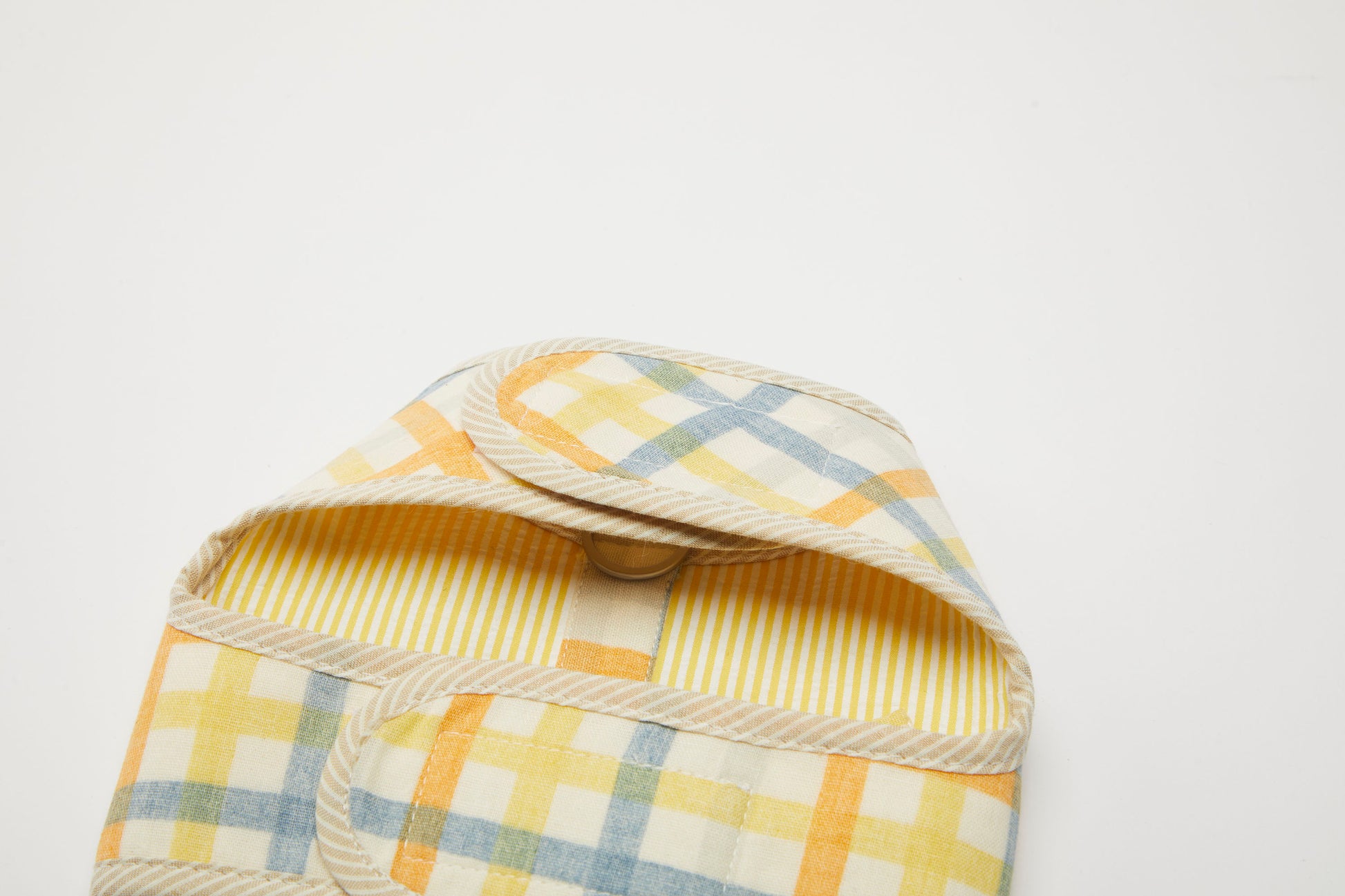 Reversible Dog Harness Yellow Spring Summer Collection