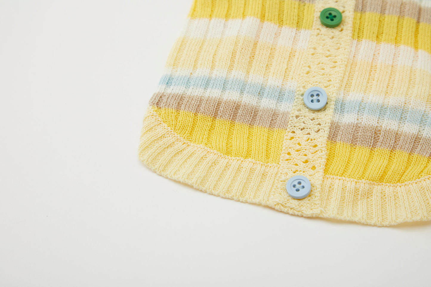 Breathable Linen-Blend Dog Knitwear Yellow Spring Summer Collection
