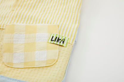 Ultra-Light Hooded Summer Shirt Yellow Spring Summer Collection