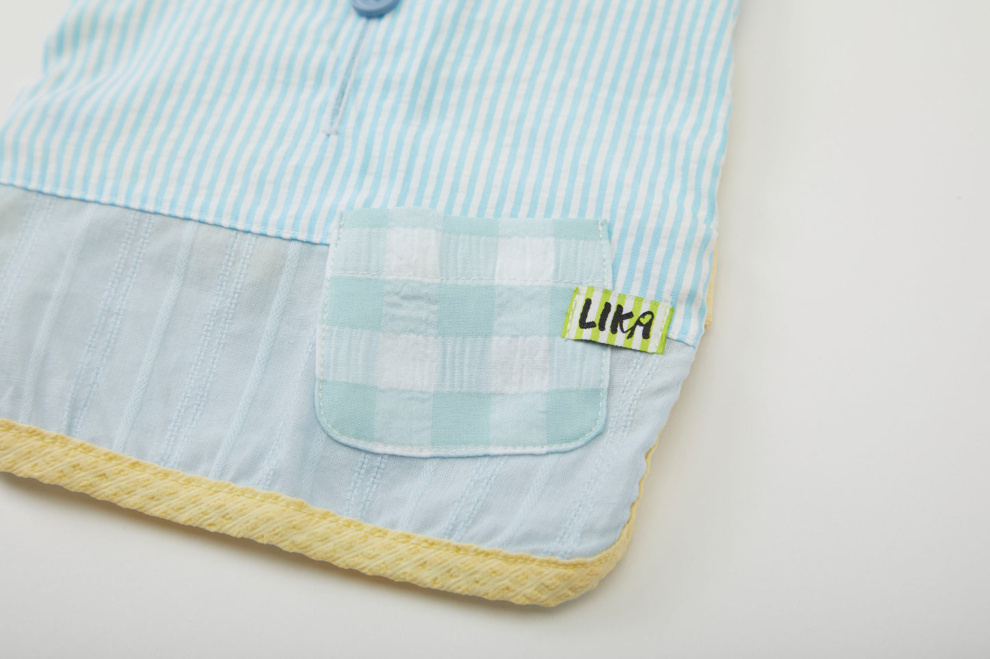 Ultra-Light Hooded Summer Shirt Blue Spring Summer Collection