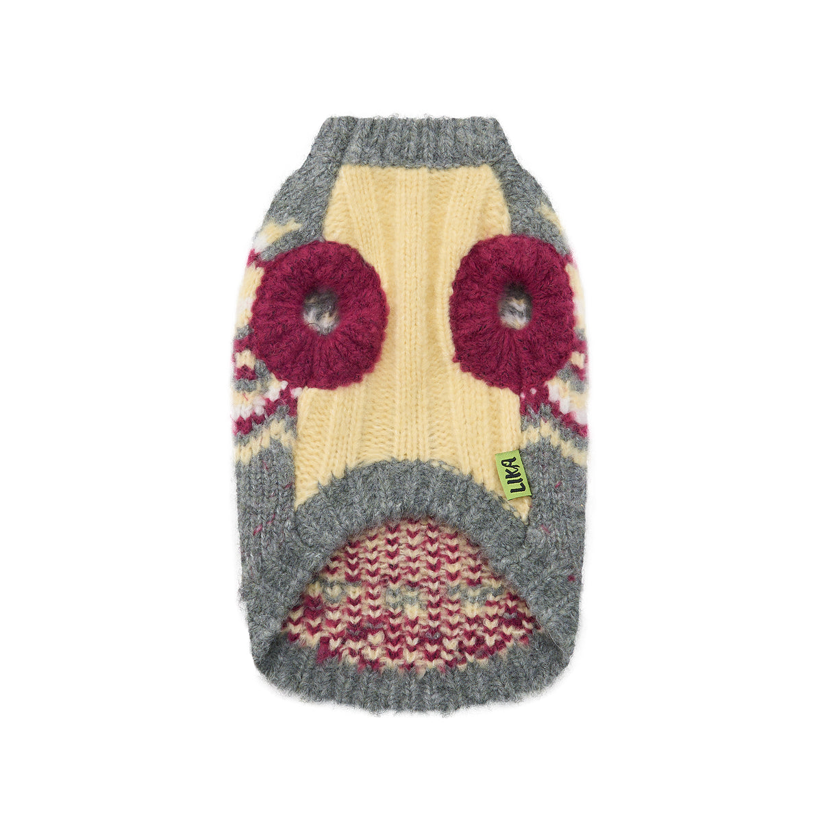 Colorful Candy Jar Fair Isle Sweater
