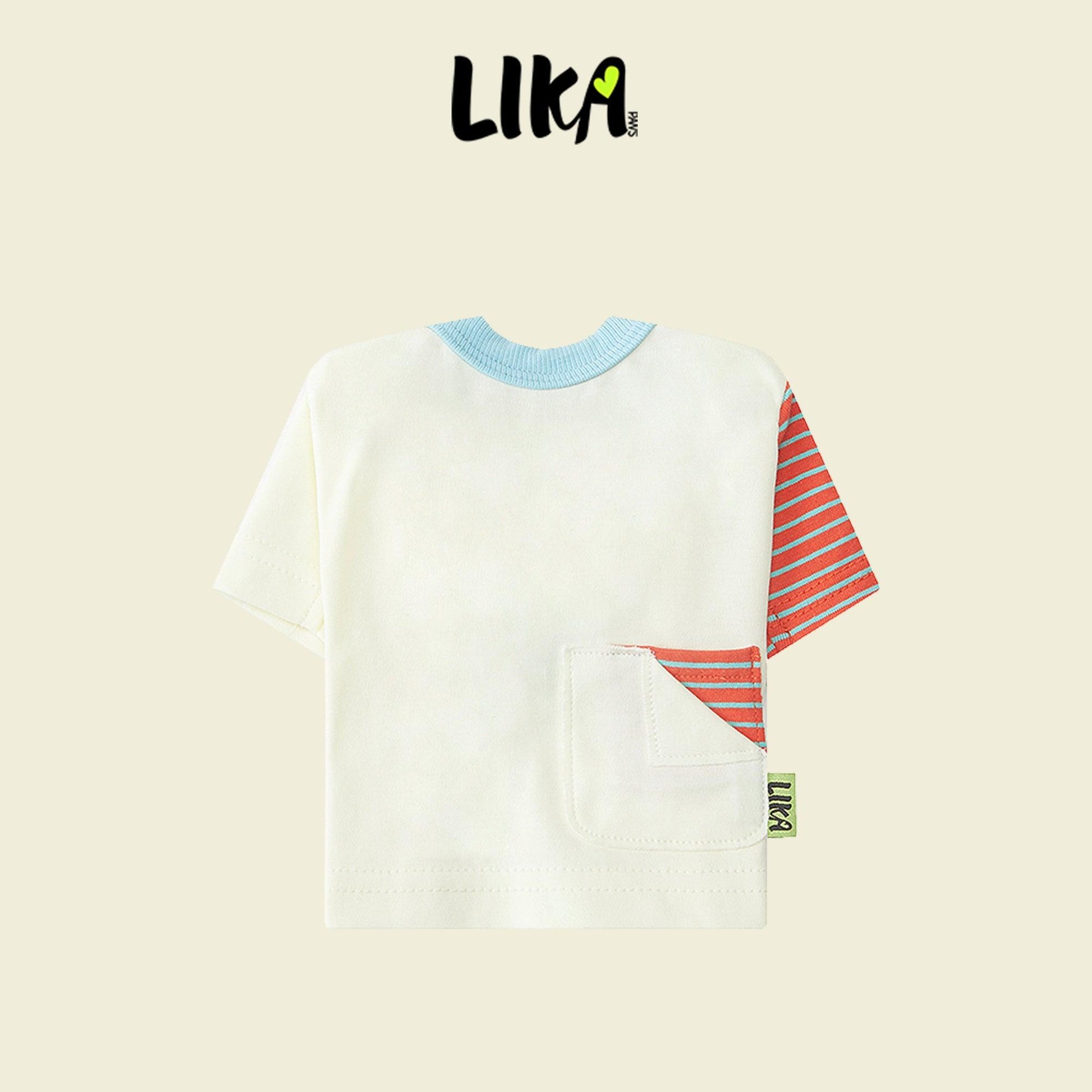 Fun With Color T-shirt - Sunrise Red - Shirt - LIKAPAWS