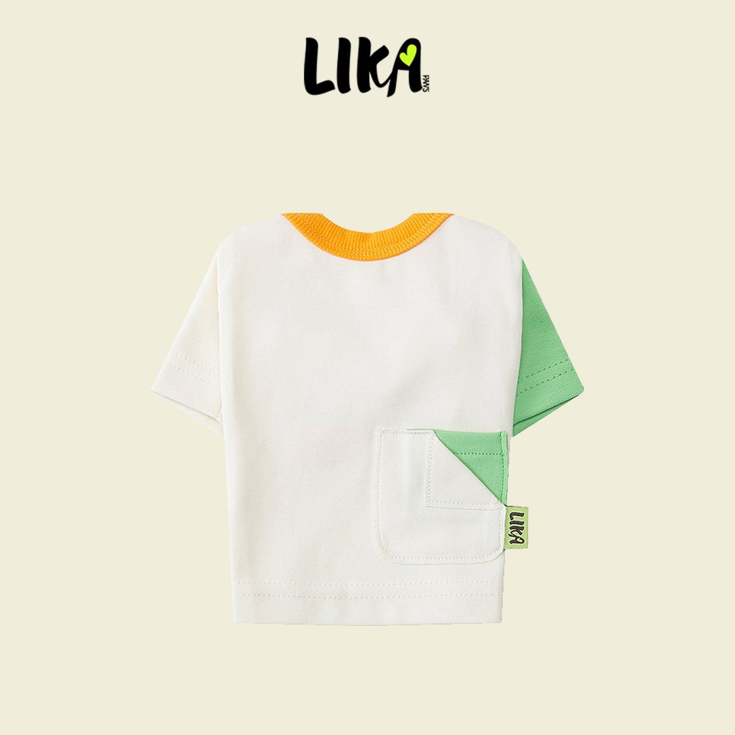 Fun With Color T-shirt - Verdant Orange - Shirt - LIKAPAWS