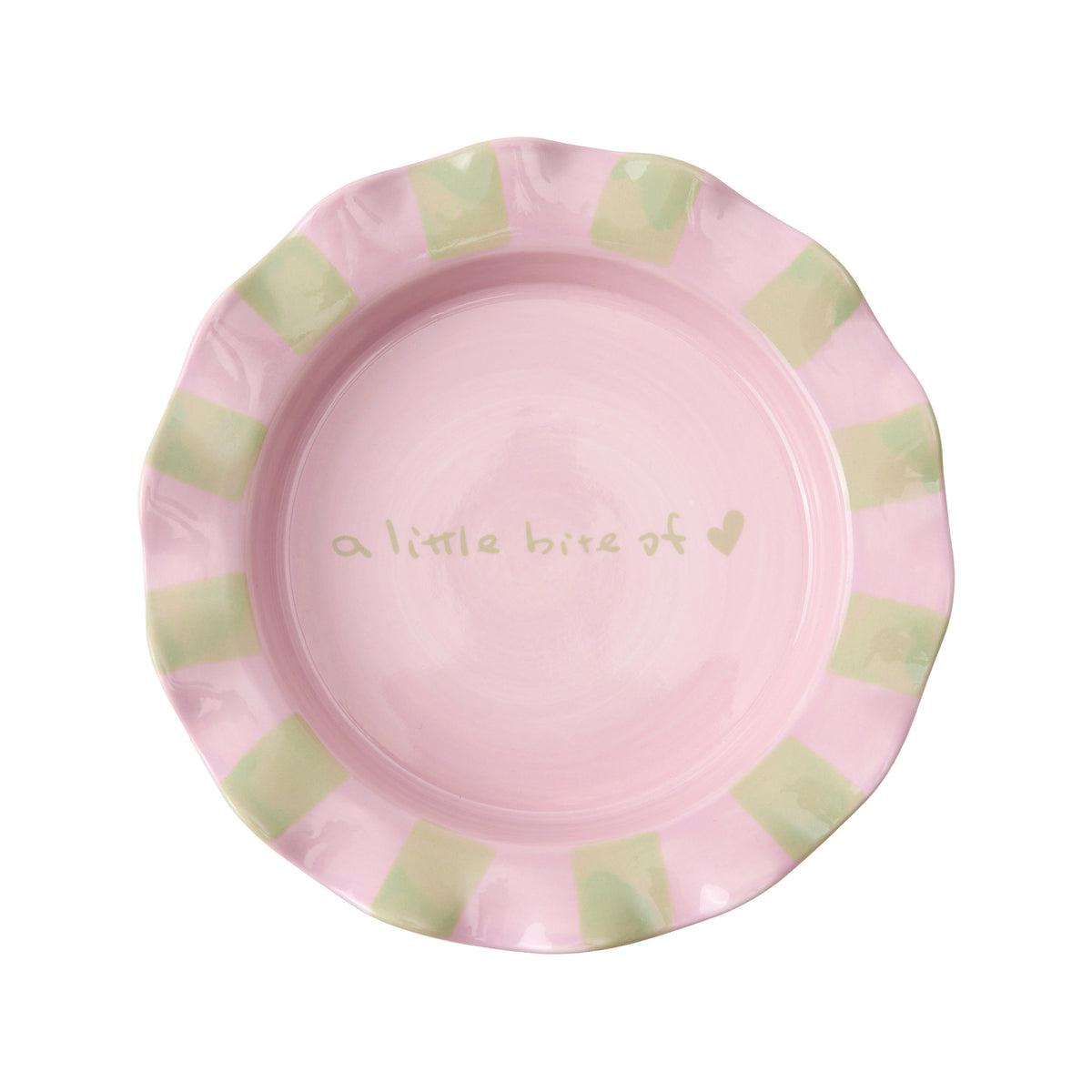 Garden Picnic Ceramic Plate & Acrylic Stand