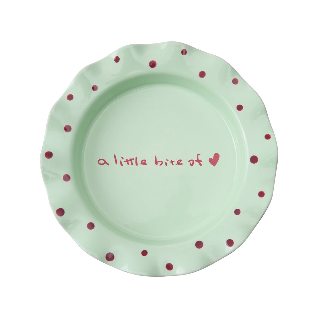 Garden Picnic Ceramic Plate & Acrylic Stand