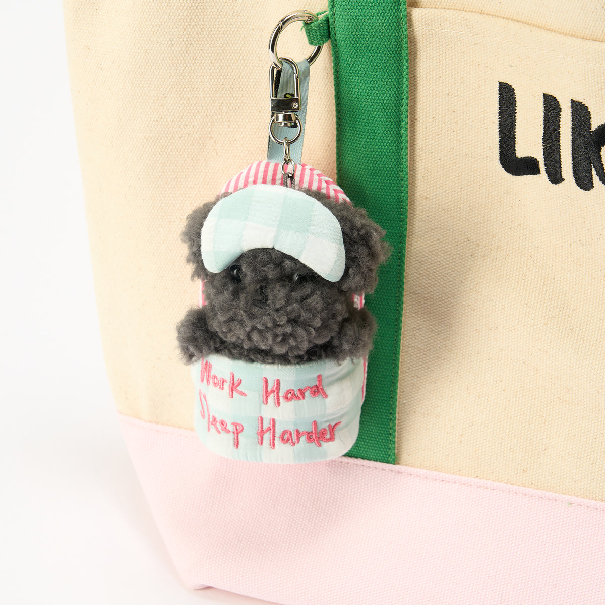 "Goodnight Puppy" Plush Bag Charm