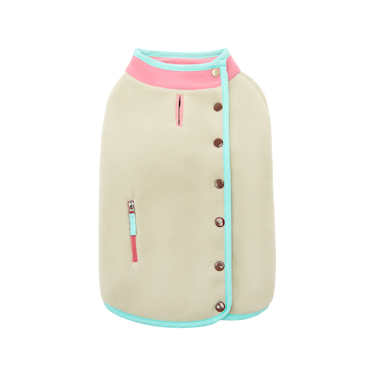 Marshmallow Cocoa Fleece Jacket