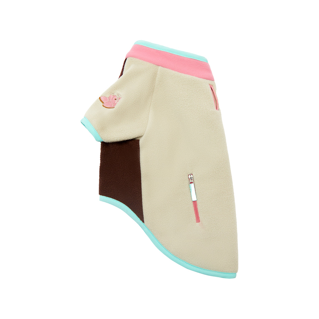 Marshmallow Cocoa Fleece Jacket