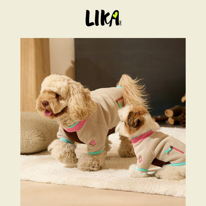 Outdoor Adventure Fleece Jacket - Strawberry Chocolate - Winter Jackets - LIKAPAWS