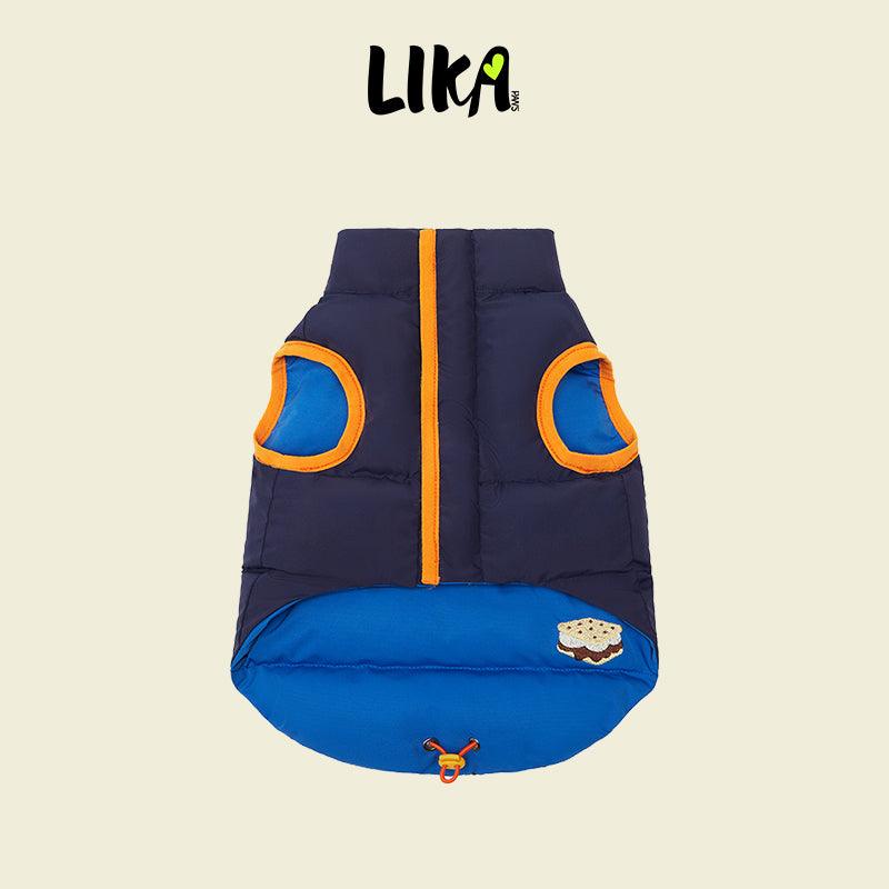 Reversible Padded Jacket - Azure Blue - Winter Jackets - LIKAPAWS