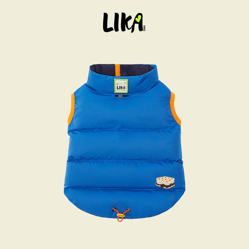 Reversible Padded Jacket - Azure Blue - Winter Jackets - LIKAPAWS