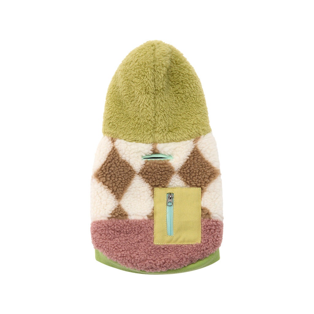 Soft Pound Cake Sherpa Jacket