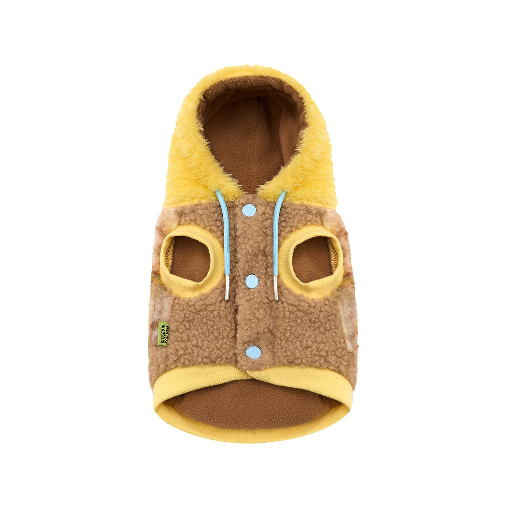 Soft Pound Cake Sherpa Jacket