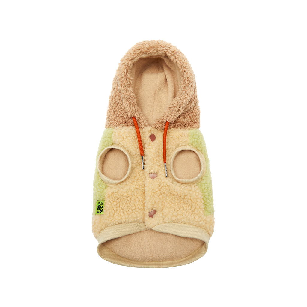 Soft Pound Cake Sherpa Coat
