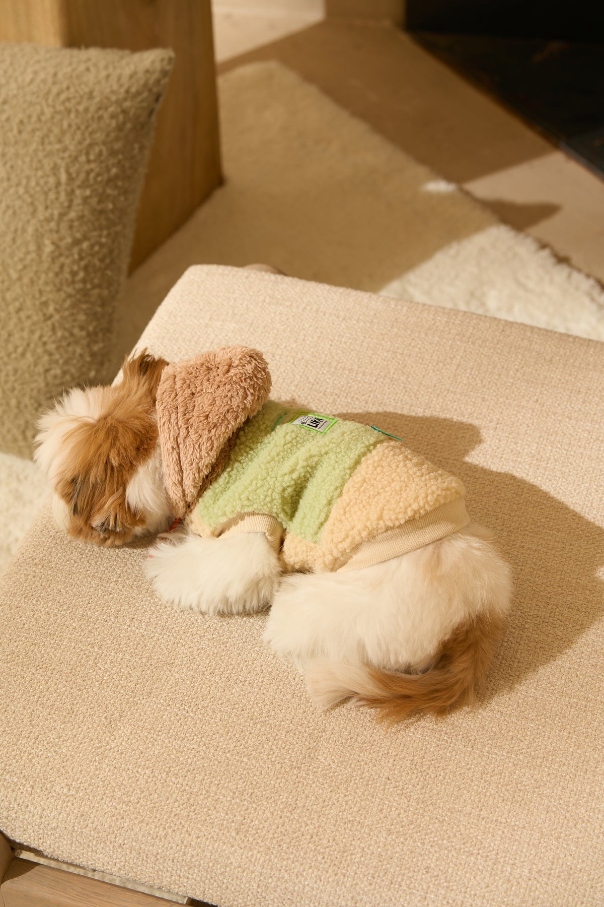 Soft Pound Cake Sherpa Coat
