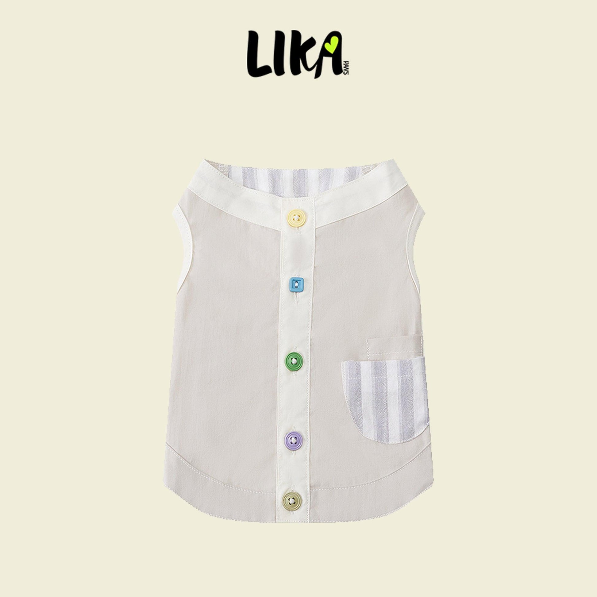 Summer Vacation Shirt & Hat - Twilight Gray - Shirt - LIKAPAWS