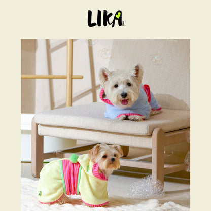 Super Soft Bathrobe - Lemon Red Bean Paste - Pajamas - LIKAPAWS