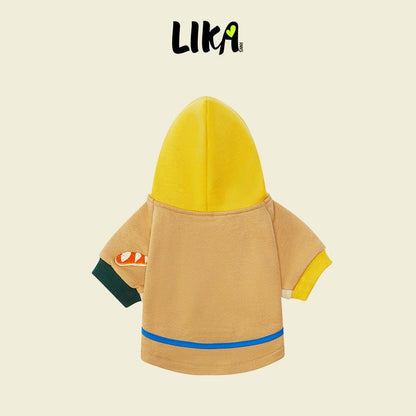 Super Soft Pure Cotton Hoodie - Hazelnut Yellow - Hoodies - LIKAPAWS