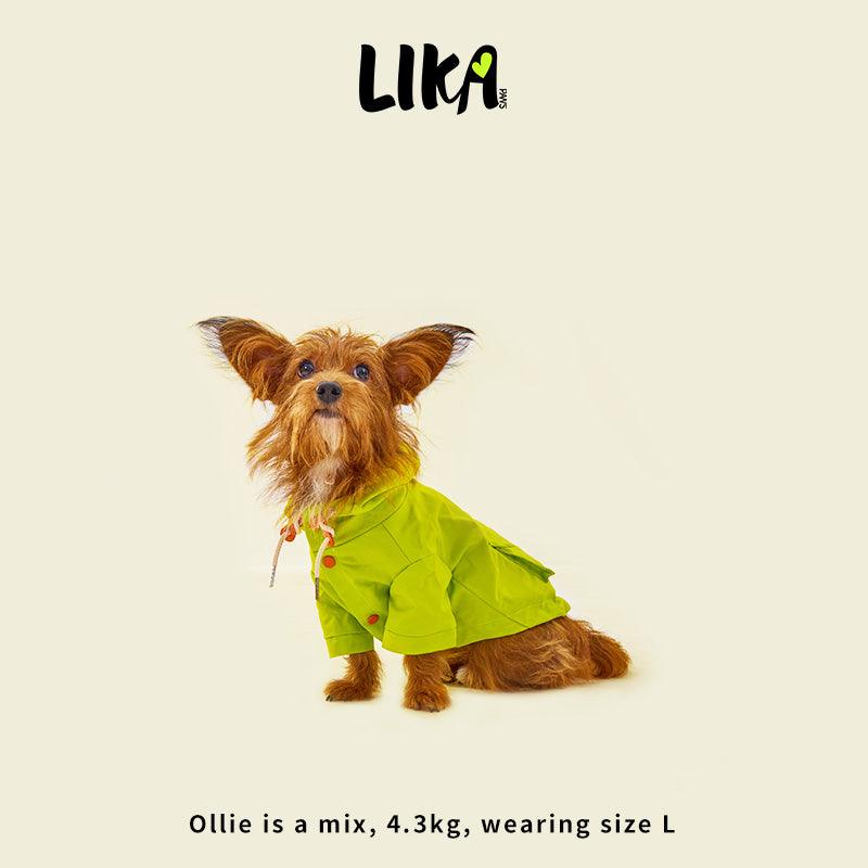 Water Proof All Day Function Coat - Likagreen - Raincoat - LIKAPAWS