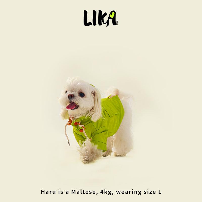 Water Proof All Day Function Coat - Likagreen - Raincoat - LIKAPAWS