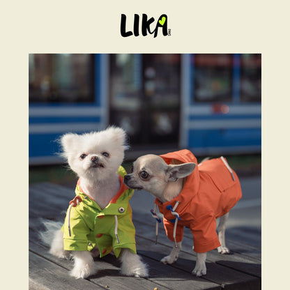 Water Proof All Day Function Coat - Likagreen - Raincoat - LIKAPAWS